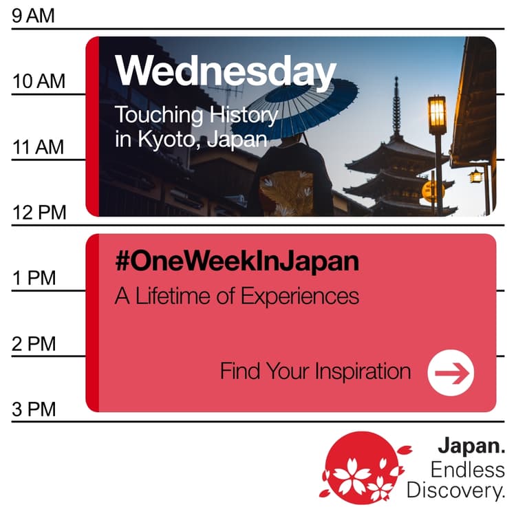 #OneWeekInJapan Social Media Ads